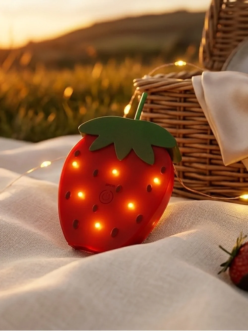 Light Up Strawberry Tumbler - 16oz